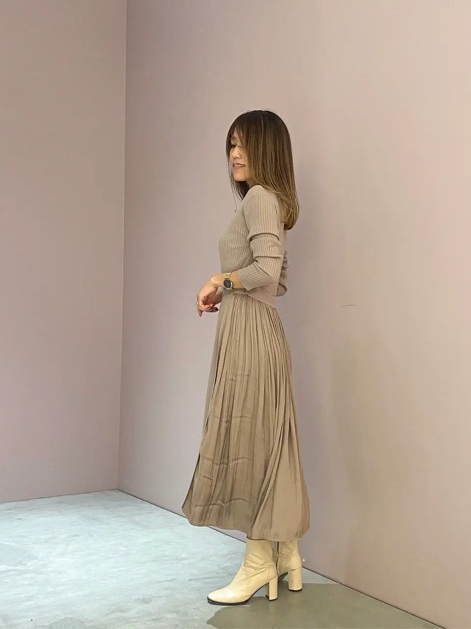 ORIGINATED IN GRACE CONTINENTAL yukimi yonee コーディネート画像