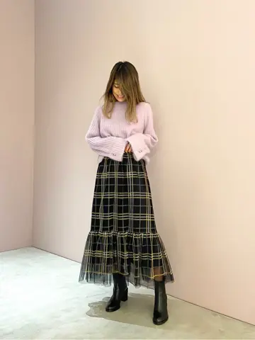 ORIGINATED IN GRACE CONTINENTAL yukimi yonee コーディネート画像