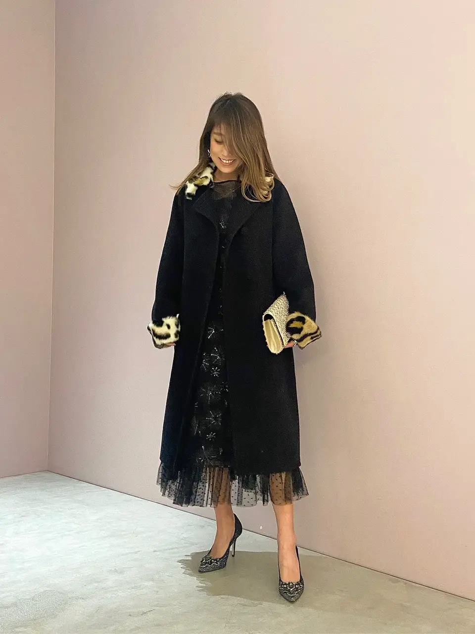 ORIGINATED IN GRACE CONTINENTAL yukimi yonee コーディネート画像