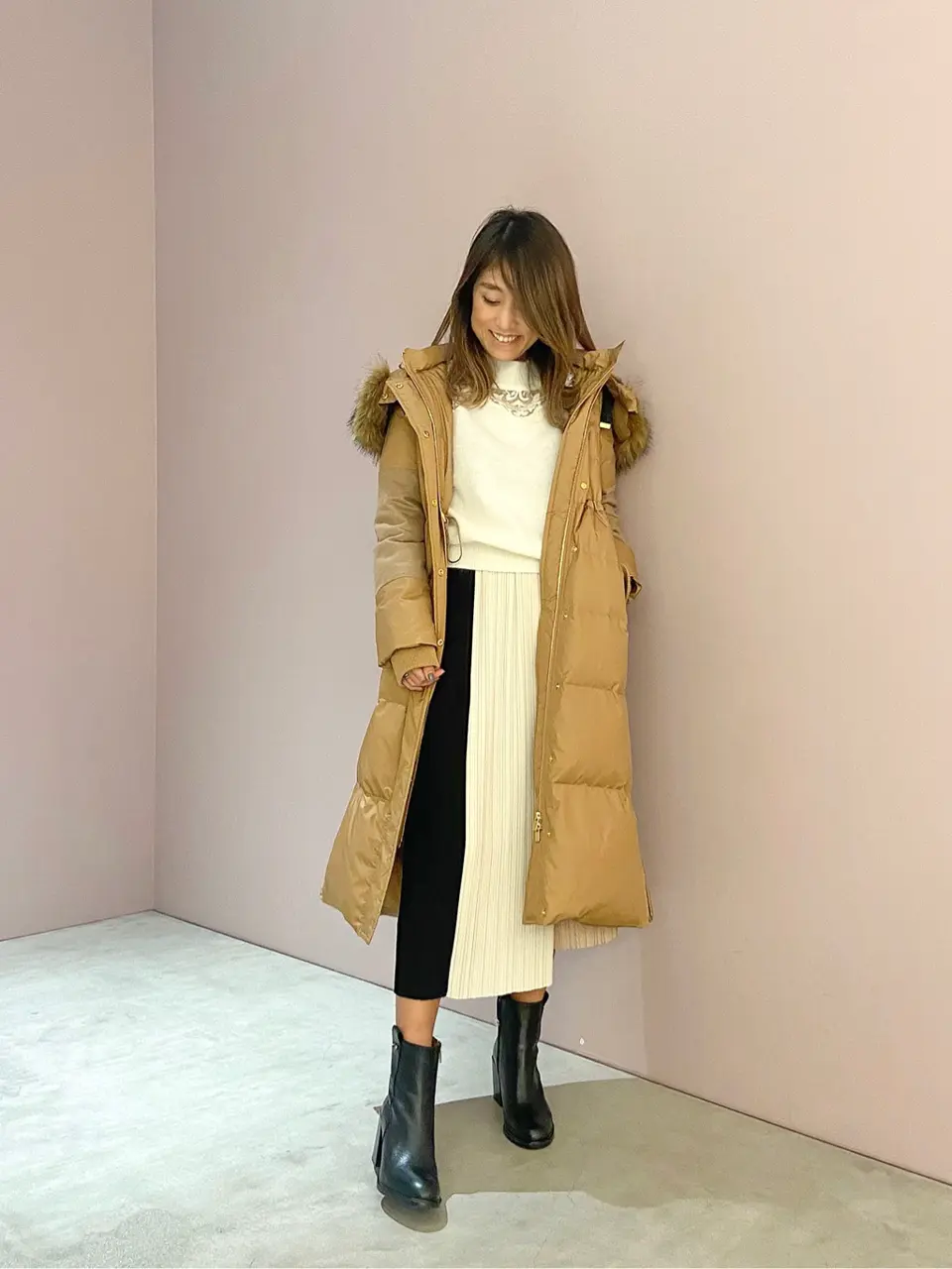 ORIGINATED IN GRACE CONTINENTAL yukimi yonee コーディネート画像