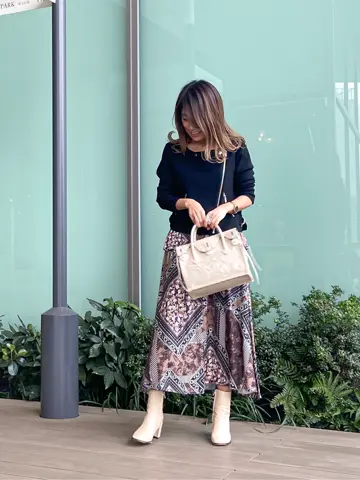 ORIGINATED IN GRACE CONTINENTAL yukimi yonee コーディネート画像