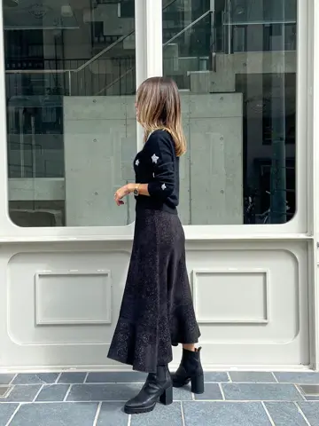 ORIGINATED IN GRACE CONTINENTAL yukimi yonee コーディネート画像