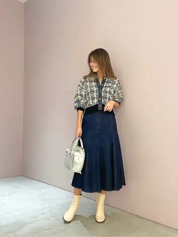 ORIGINATED IN GRACE CONTINENTAL yukimi yonee コーディネート画像