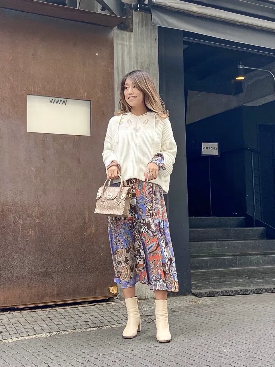 ORIGINATED IN GRACE CONTINENTAL yukimi yonee コーディネート画像