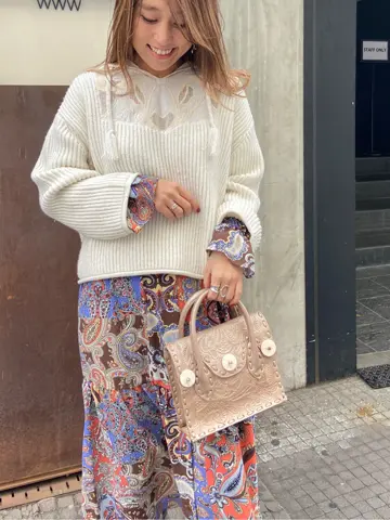 ORIGINATED IN GRACE CONTINENTAL yukimi yonee コーディネート画像