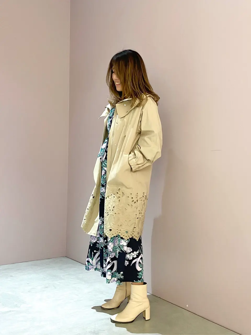 ORIGINATED IN GRACE CONTINENTAL yukimi yonee コーディネート画像