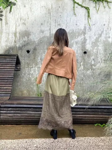 ORIGINATED IN GRACE CONTINENTAL yukimi yonee コーディネート画像