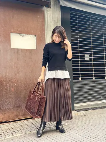 ORIGINATED IN GRACE CONTINENTAL yukimi yonee コーディネート画像