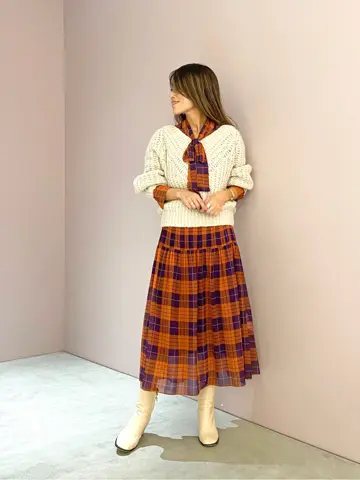 ORIGINATED IN GRACE CONTINENTAL yukimi yonee コーディネート画像