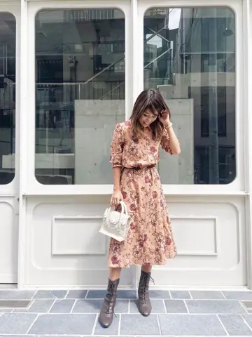 ORIGINATED IN GRACE CONTINENTAL yukimi yonee コーディネート画像