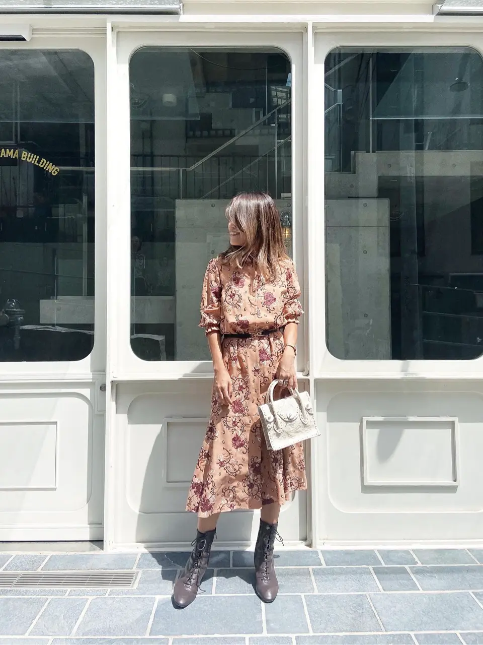 ORIGINATED IN GRACE CONTINENTAL yukimi yonee コーディネート画像