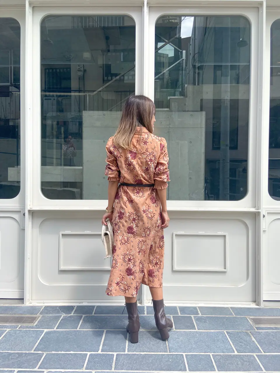 ORIGINATED IN GRACE CONTINENTAL yukimi yonee コーディネート画像