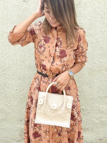 ORIGINATED IN GRACE CONTINENTAL yukimi yonee コーディネート画像