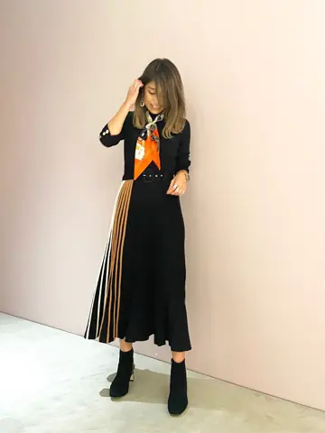 ORIGINATED IN GRACE CONTINENTAL yukimi yonee コーディネート画像