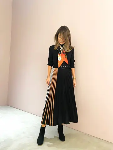 ORIGINATED IN GRACE CONTINENTAL yukimi yonee コーディネート画像