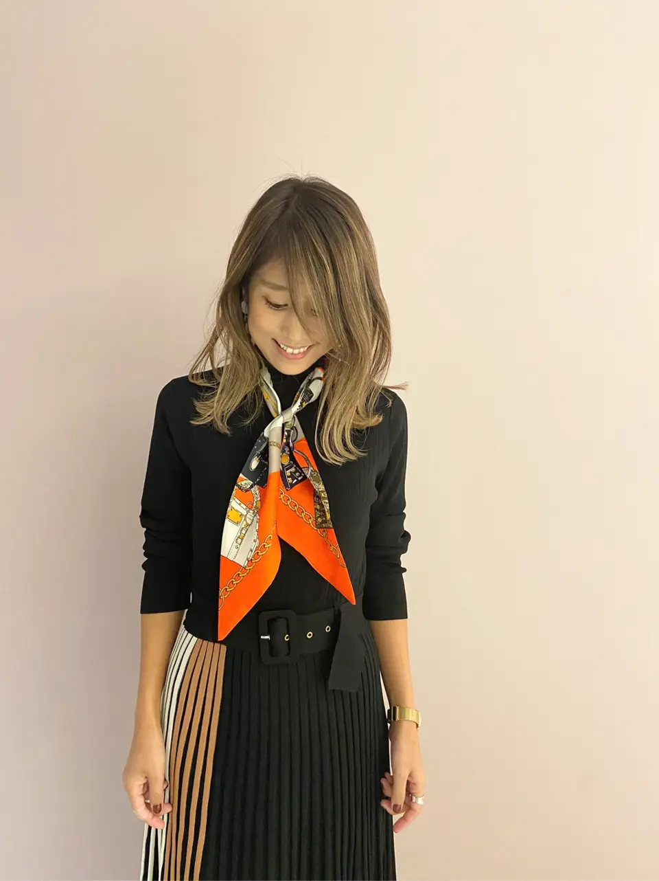 ORIGINATED IN GRACE CONTINENTAL yukimi yonee コーディネート画像