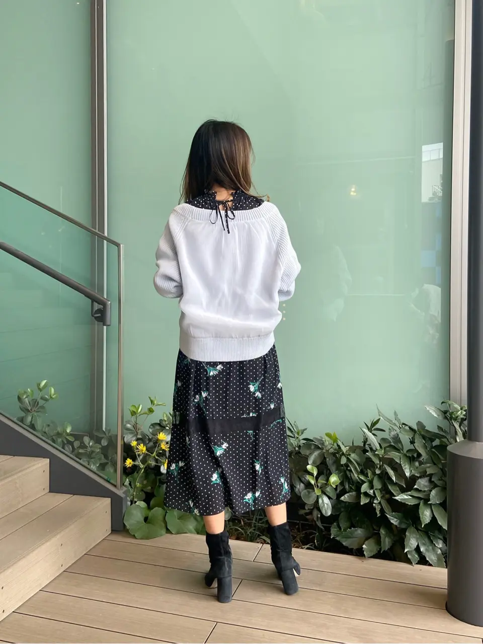 ORIGINATED IN GRACE CONTINENTAL yukimi yonee コーディネート画像