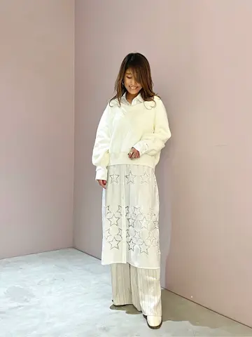 ORIGINATED IN GRACE CONTINENTAL yukimi yonee コーディネート画像