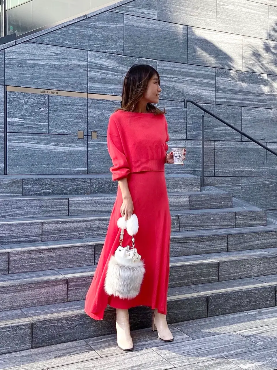 ORIGINATED IN GRACE CONTINENTAL yukimi yonee コーディネート画像