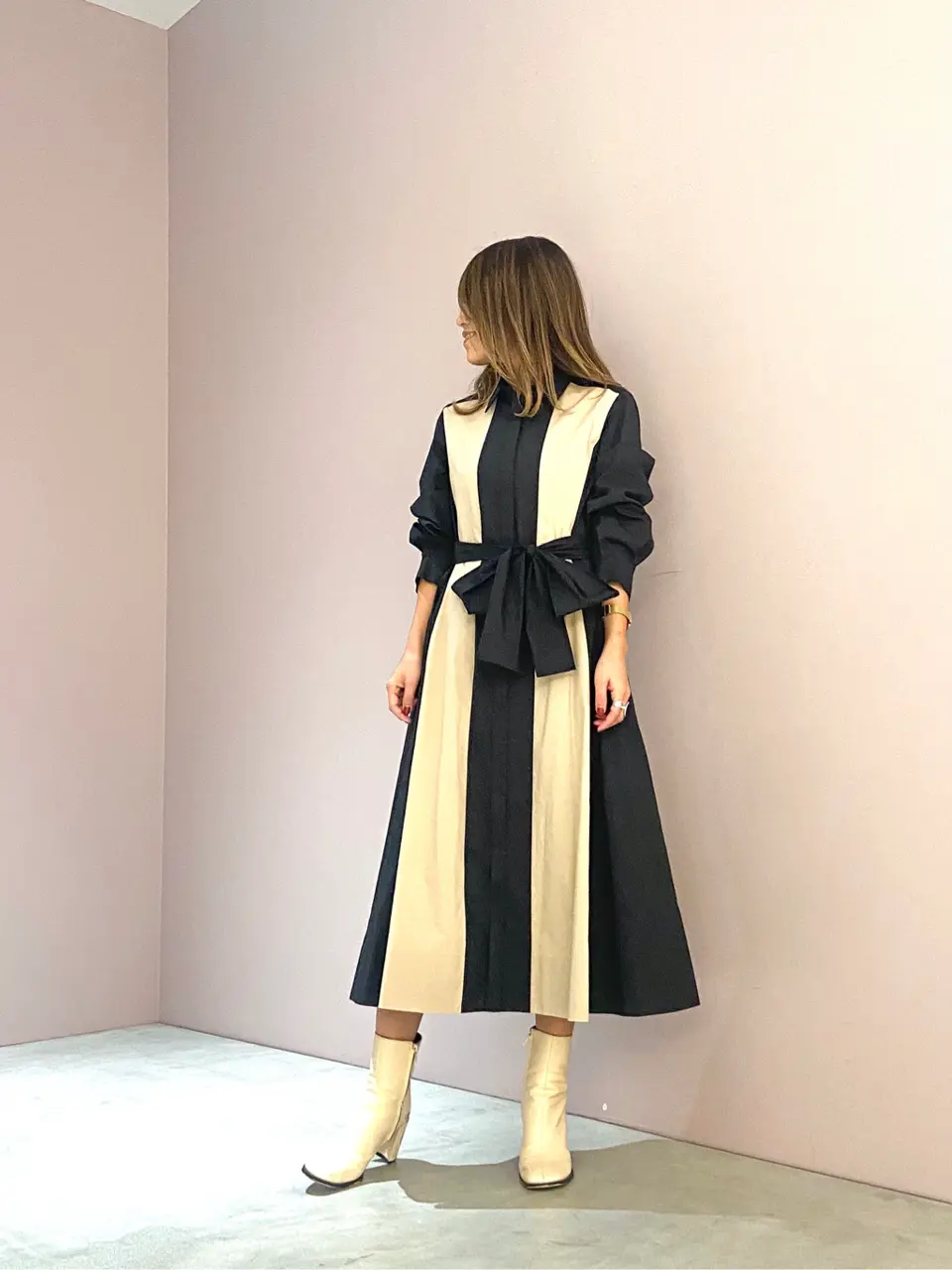 ORIGINATED IN GRACE CONTINENTAL yukimi yonee コーディネート画像