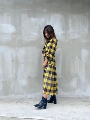 ORIGINATED IN GRACE CONTINENTAL yukimi yonee コーディネート画像