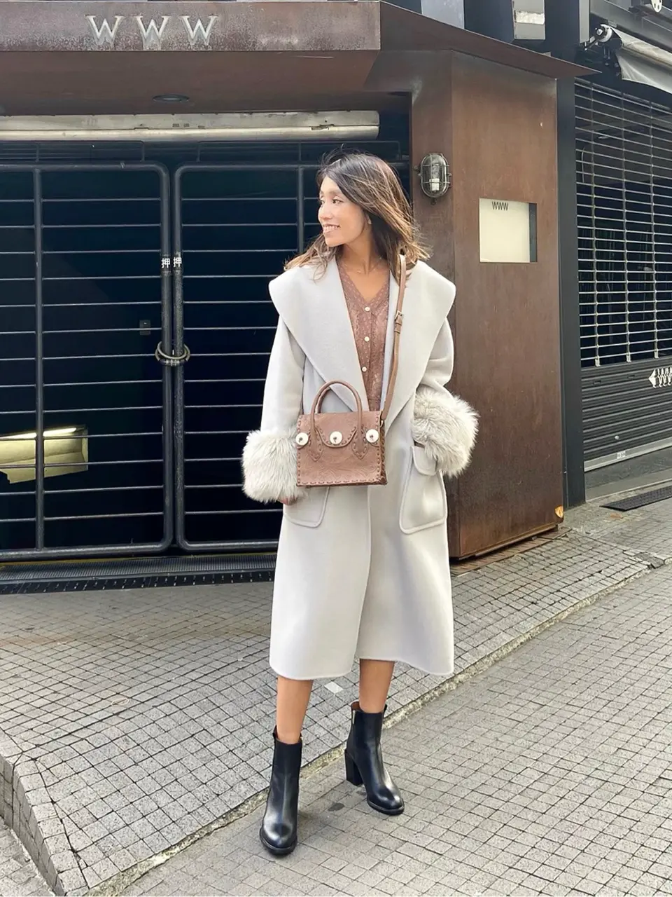 ORIGINATED IN GRACE CONTINENTAL yukimi yonee コーディネート画像