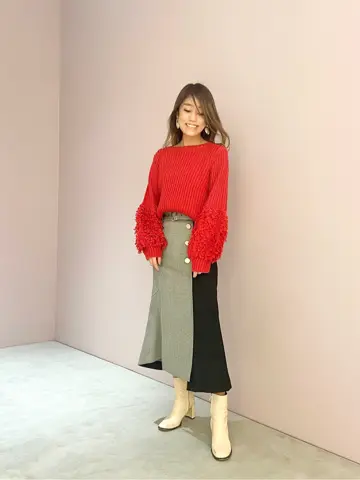 ORIGINATED IN GRACE CONTINENTAL yukimi yonee コーディネート画像