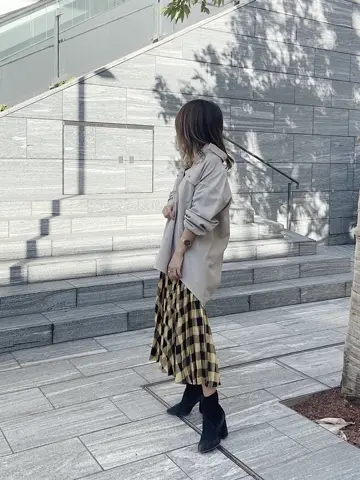 ORIGINATED IN GRACE CONTINENTAL yukimi yonee コーディネート画像