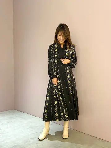 ORIGINATED IN GRACE CONTINENTAL yukimi yonee コーディネート画像