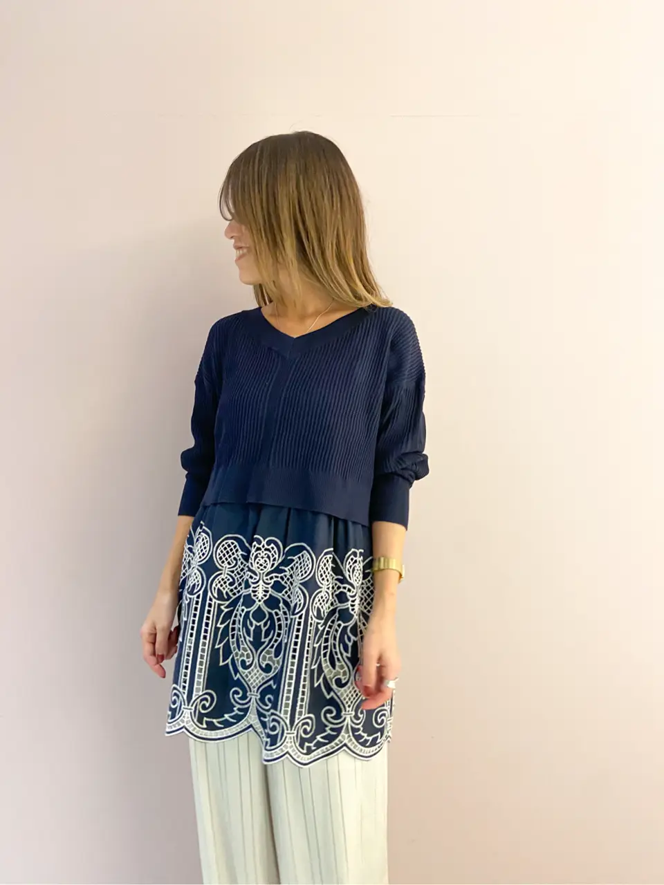 ORIGINATED IN GRACE CONTINENTAL yukimi yonee コーディネート画像