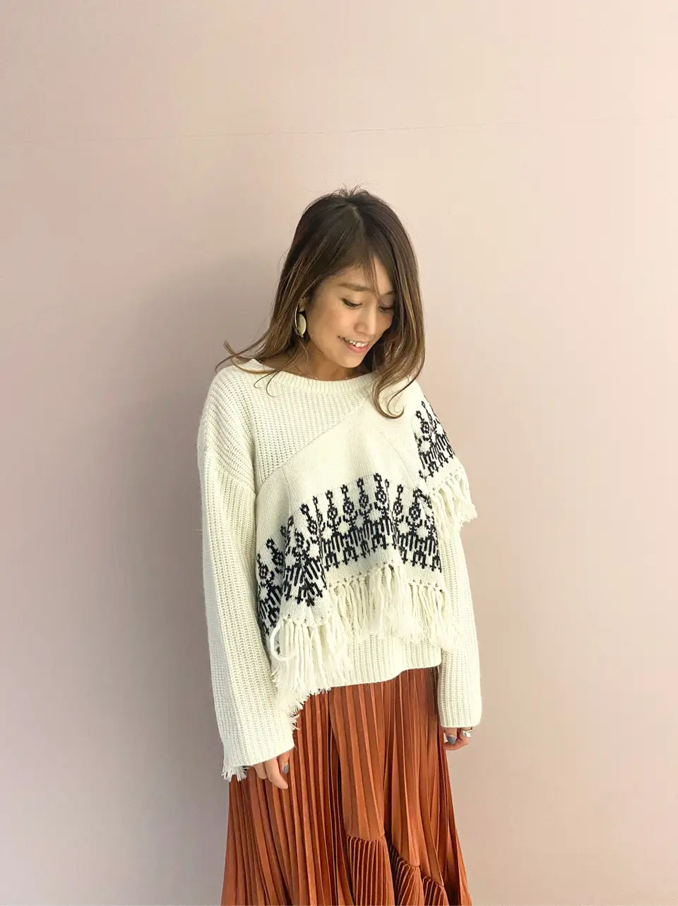 ORIGINATED IN GRACE CONTINENTAL yukimi yonee コーディネート画像