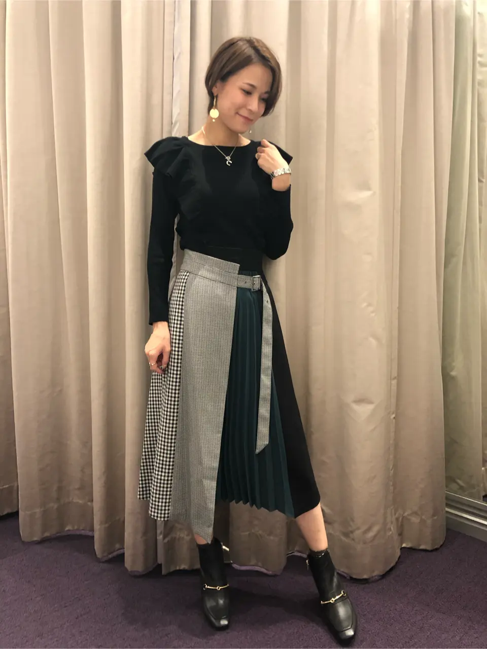 ORIGINATED IN GRACE CONTINENTAL 亀田 未希 コーディネート画像