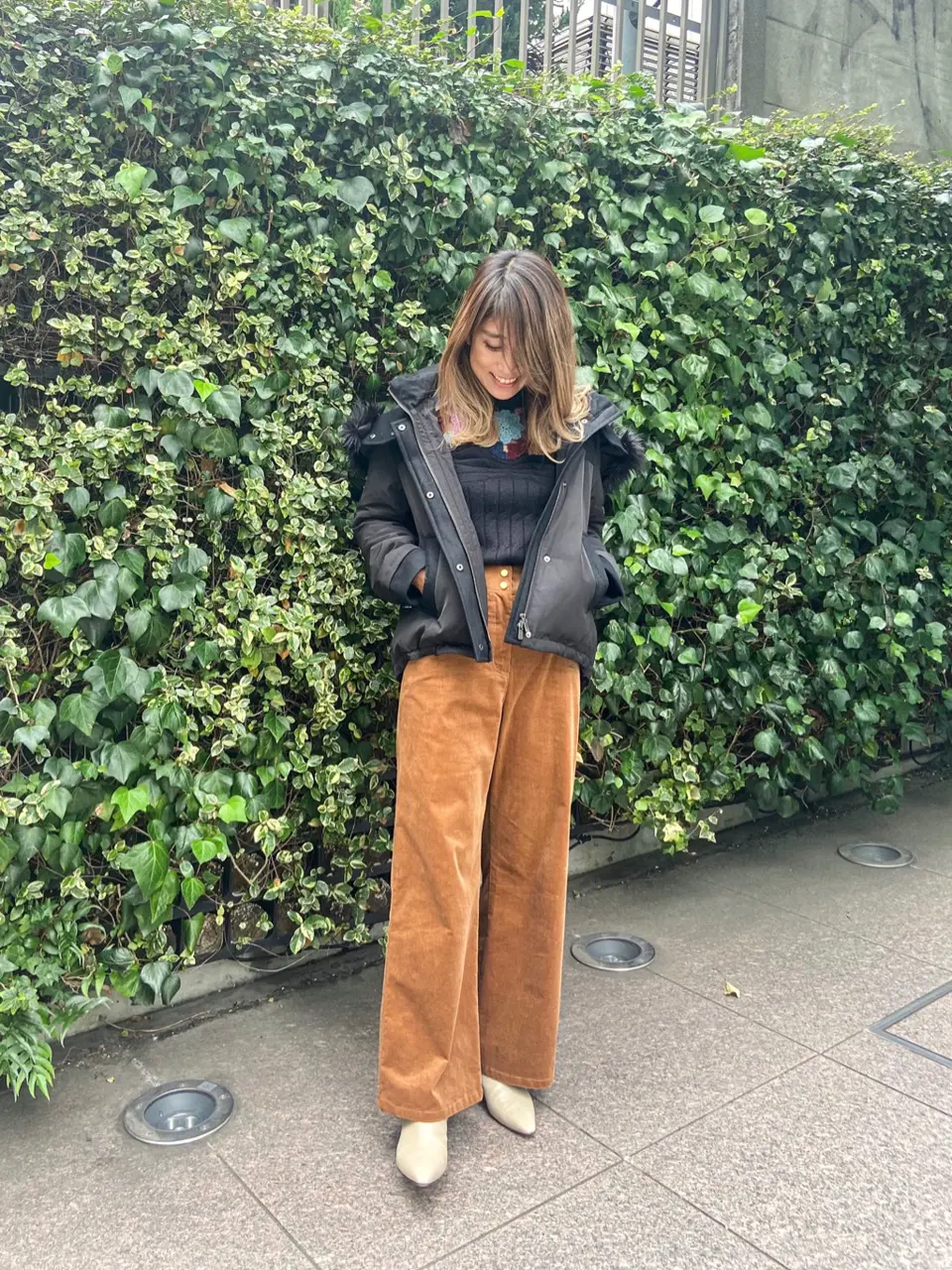 ORIGINATED IN GRACE CONTINENTAL yukimi yonee コーディネート画像