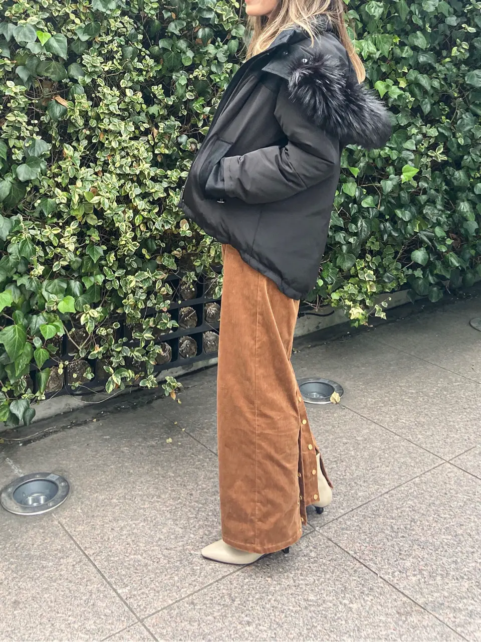 ORIGINATED IN GRACE CONTINENTAL yukimi yonee コーディネート画像