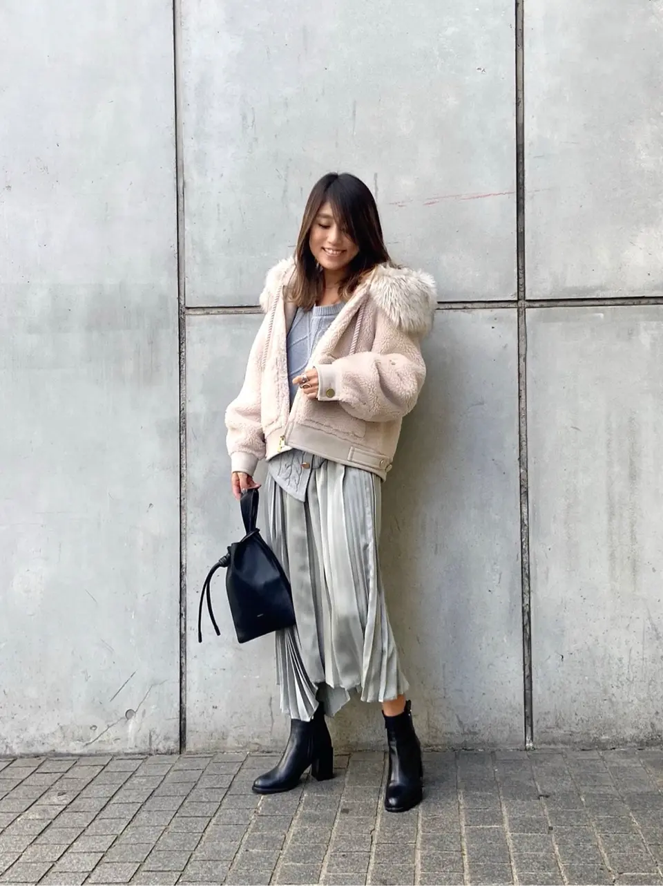 ORIGINATED IN GRACE CONTINENTAL yukimi yonee コーディネート画像