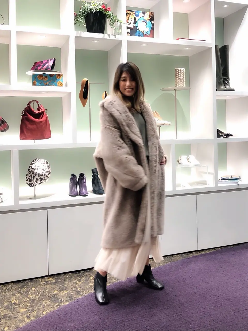 ORIGINATED IN GRACE CONTINENTAL yukimi yonee コーディネート画像