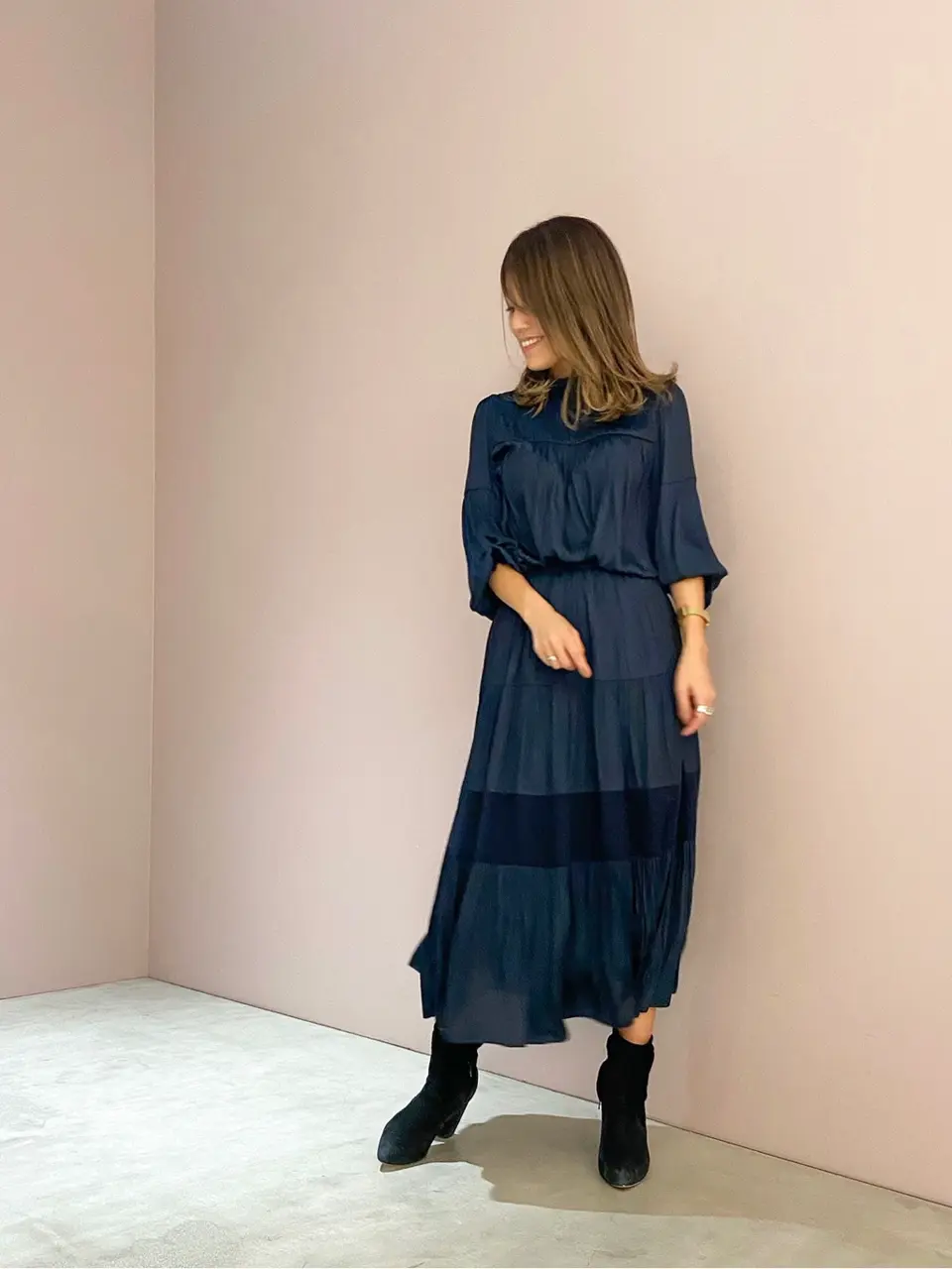 ORIGINATED IN GRACE CONTINENTAL yukimi yonee コーディネート画像