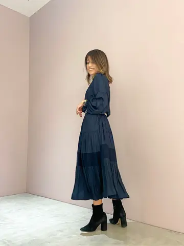 ORIGINATED IN GRACE CONTINENTAL yukimi yonee コーディネート画像