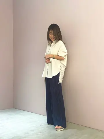 ORIGINATED IN GRACE CONTINENTAL yukimi yonee コーディネート画像