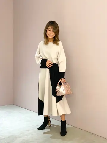 ORIGINATED IN GRACE CONTINENTAL yukimi yonee コーディネート画像