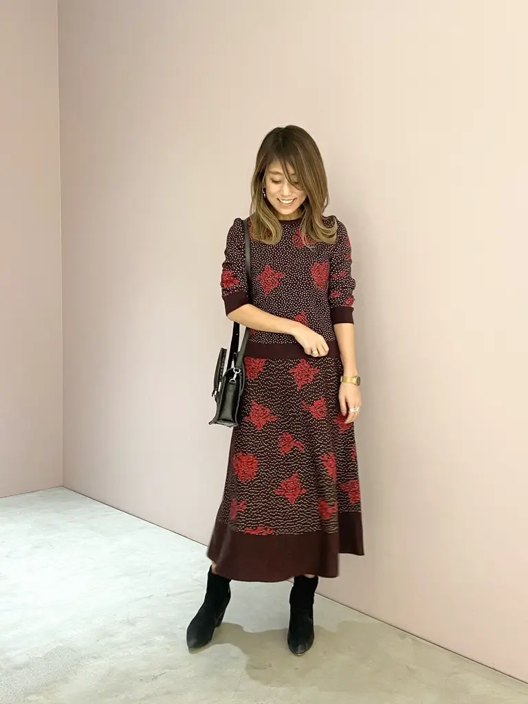 ORIGINATED IN GRACE CONTINENTAL yukimi yonee コーディネート画像