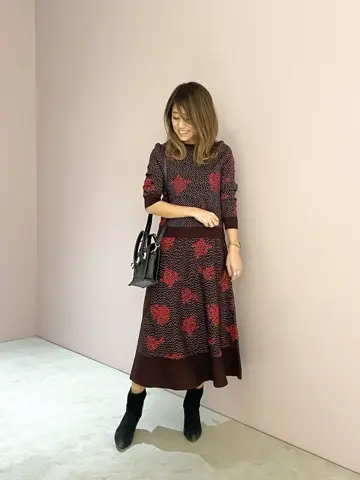 ORIGINATED IN GRACE CONTINENTAL yukimi yonee コーディネート画像