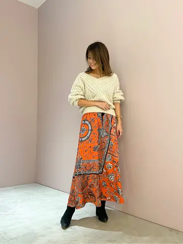 ORIGINATED IN GRACE CONTINENTAL yukimi yonee コーディネート画像