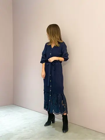 ORIGINATED IN GRACE CONTINENTAL yukimi yonee コーディネート画像