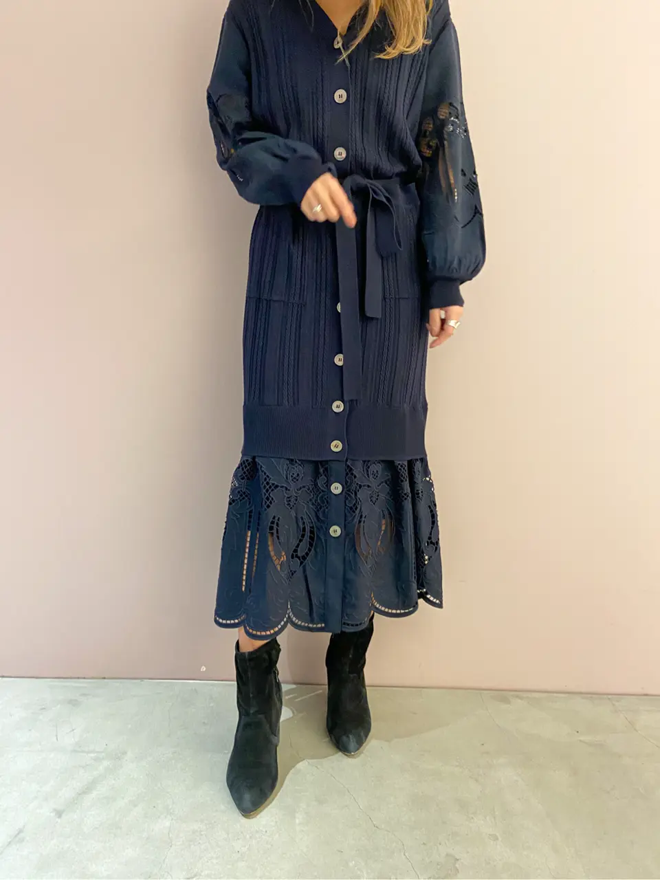 ORIGINATED IN GRACE CONTINENTAL yukimi yonee コーディネート画像