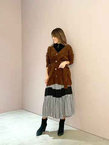 ORIGINATED IN GRACE CONTINENTAL yukimi yonee コーディネート画像