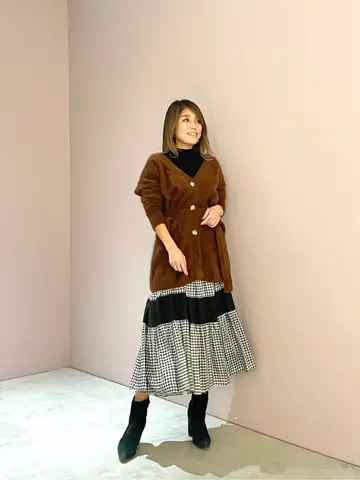 ORIGINATED IN GRACE CONTINENTAL yukimi yonee コーディネート画像