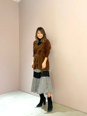 ORIGINATED IN GRACE CONTINENTAL yukimi yonee コーディネート画像