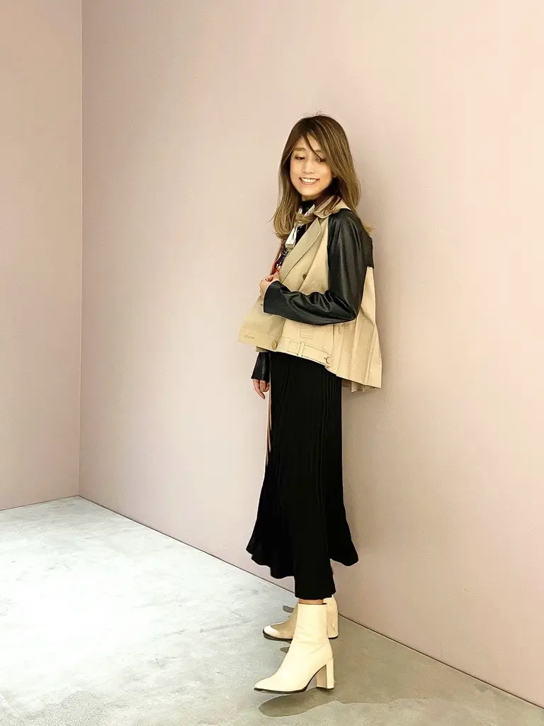 ORIGINATED IN GRACE CONTINENTAL yukimi yonee コーディネート画像