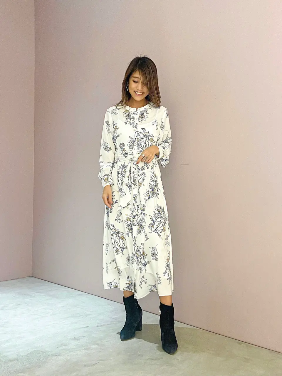 ORIGINATED IN GRACE CONTINENTAL yukimi yonee コーディネート画像